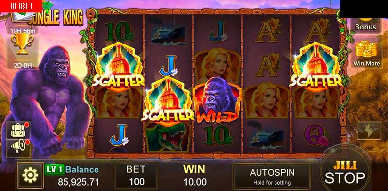 JILIBET Jungle King Slot Machine Libreng Spins Bonus